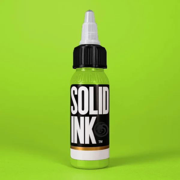 Solid Ink Lime Green - 1oz