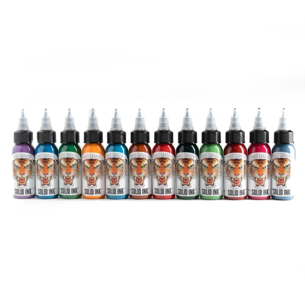 Solid Ink Chris Garver 12 Colors Set - 1oz