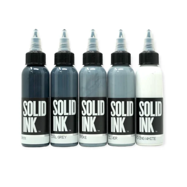 Solid Ink Opaque Grey Set - 1 oz (5 for the price of 4)